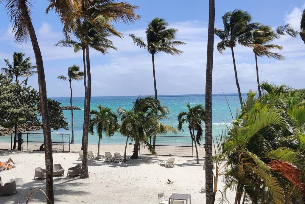 Parfum Des Iles - Vue Mer, Plage A 30M Et Piscine En Option Le Gosier  Luaran gambar
