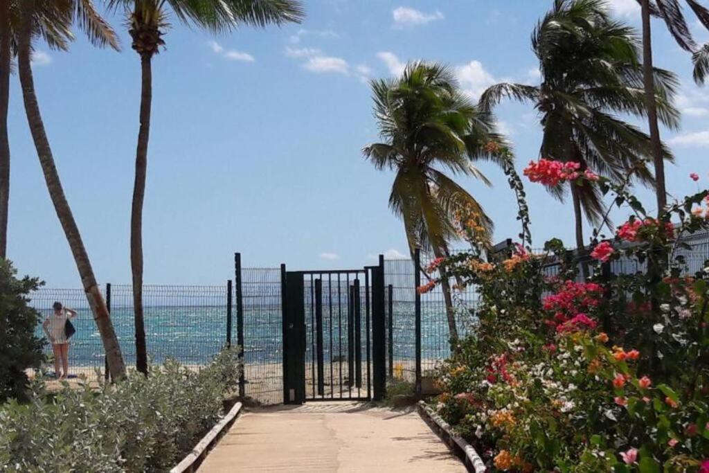 Parfum Des Iles - Vue Mer, Plage A 30M Et Piscine En Option Le Gosier  Luaran gambar