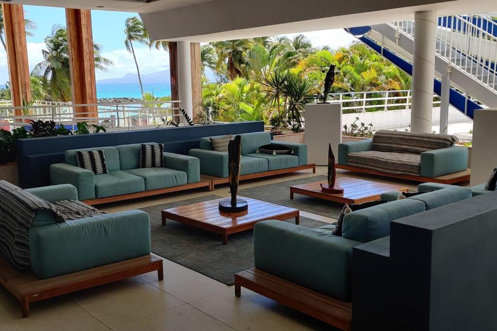 Parfum Des Iles - Vue Mer, Plage A 30M Et Piscine En Option Le Gosier  Luaran gambar