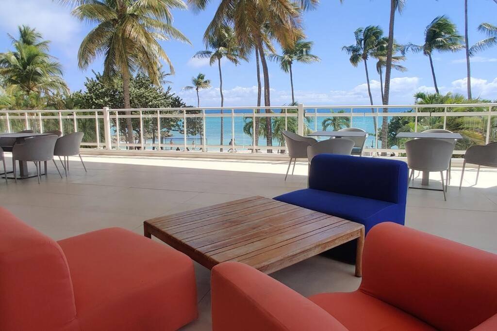 Parfum Des Iles - Vue Mer, Plage A 30M Et Piscine En Option Le Gosier  Luaran gambar