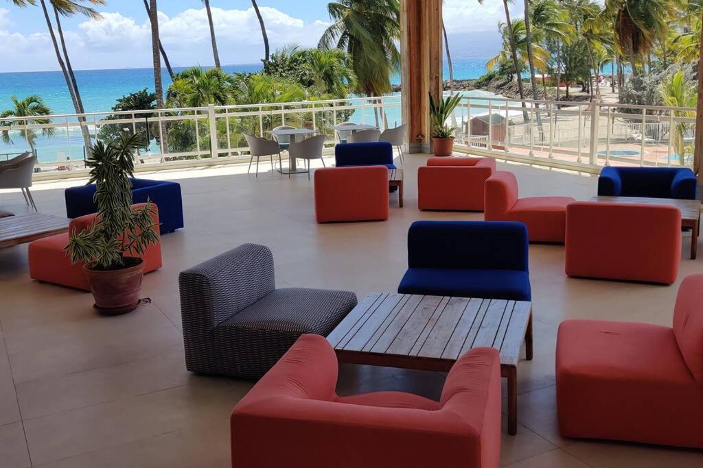 Parfum Des Iles - Vue Mer, Plage A 30M Et Piscine En Option Le Gosier  Luaran gambar